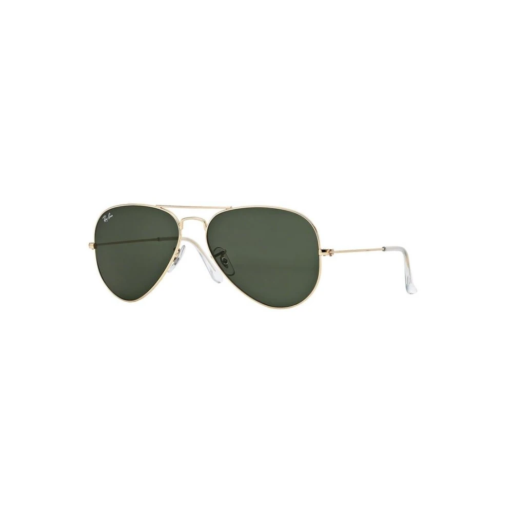 Ray-Ban Unisex Aviator Gold Green Sunglasses - Image 9