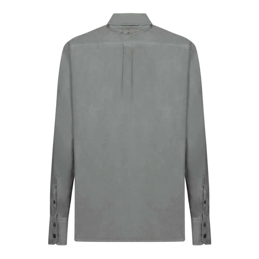 Dolce & Gabbana Grijze Overhemd Modern Ontwerp Gray Heren