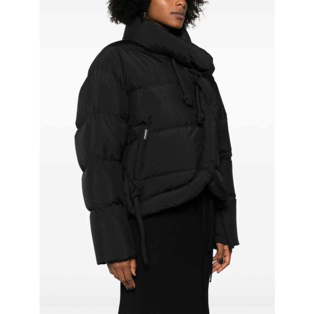 Ottolinger Zwarte Gewatteerde Jas Black Dames