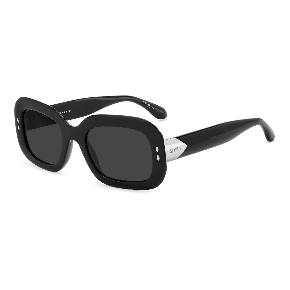Isabel Marant Women's Black Sunglasses, 53 Mm, Rectangle Sunglasses
