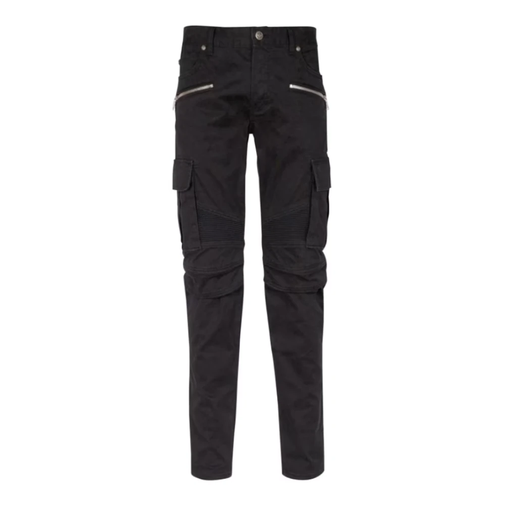 Trousers > Slim-fit Trousers - - Balmain - Modalova