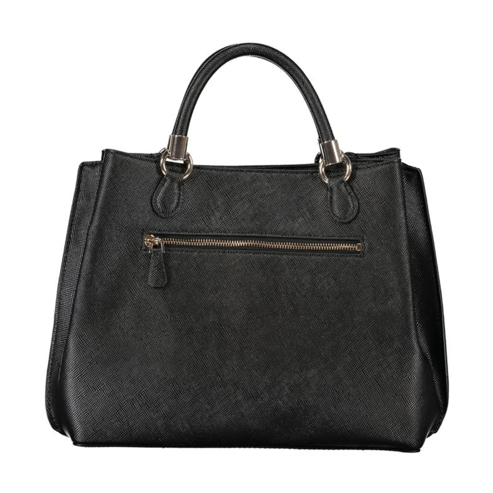 Guess Zwarte handtas met meerdere compartimenten Black Dames