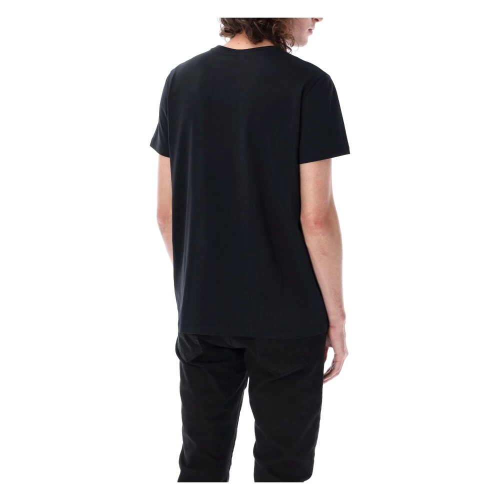 Balmain Flock T-shirt Black Heren