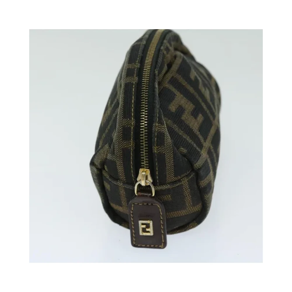 Fendi Vintage Pre-owned Canvas fendi-bags Brown Dames