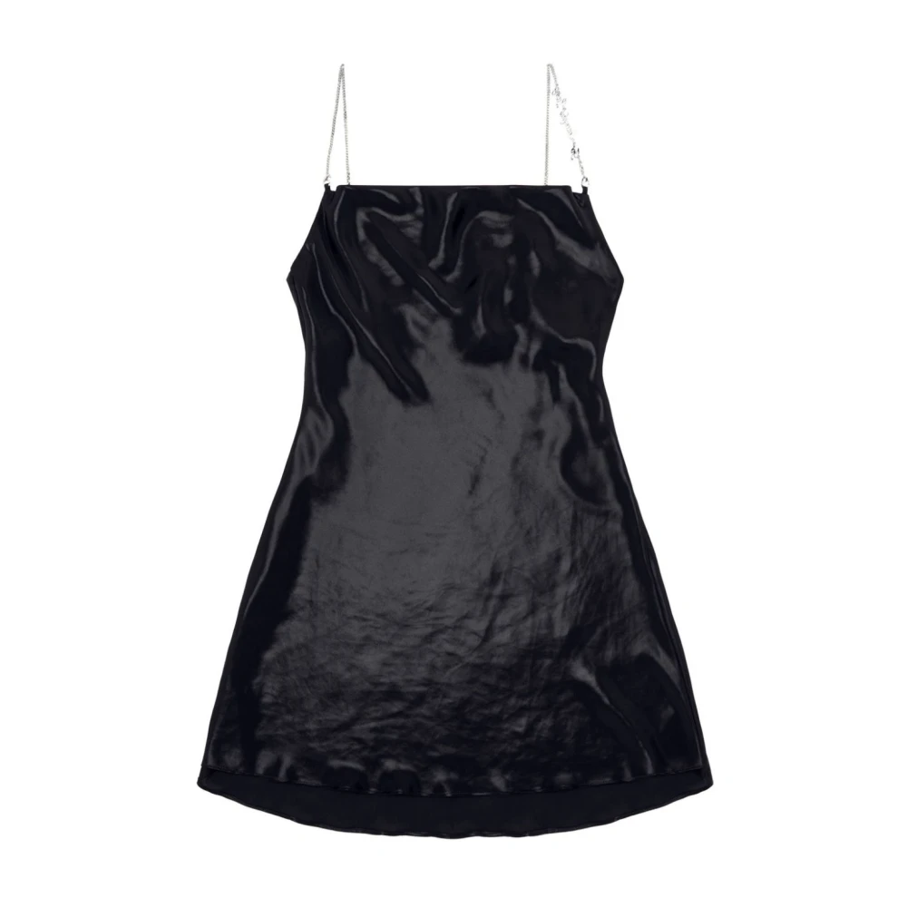 Diesel Women's Black Short Dresses, S, Minty Dress