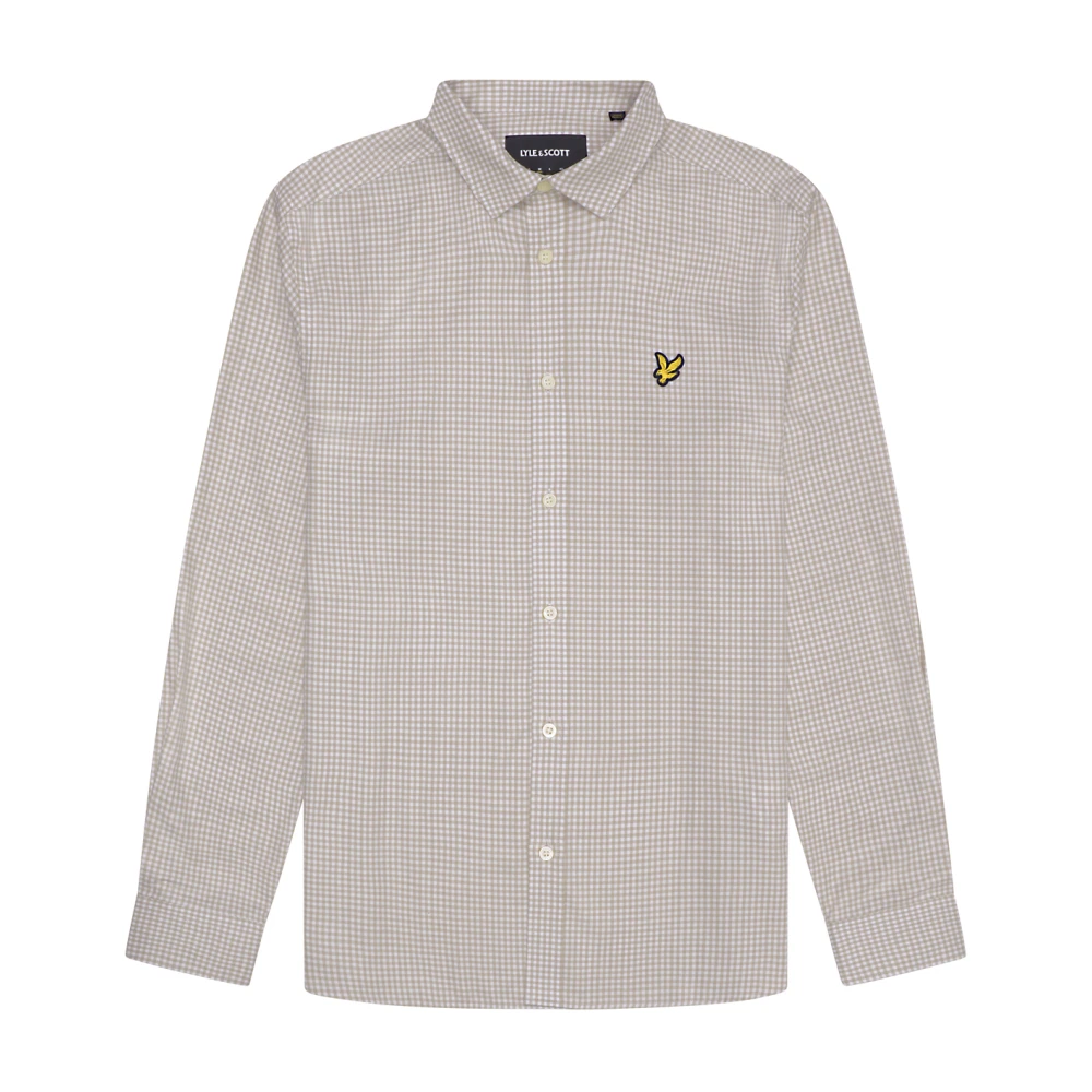 Lyle & Scott Geruite Shepherd Shirt Gray Heren