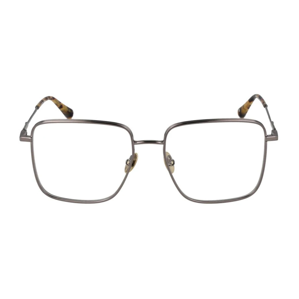 Scotch & Soda Gunmetal Metalen Vierkante Optische Frames Gray Heren
