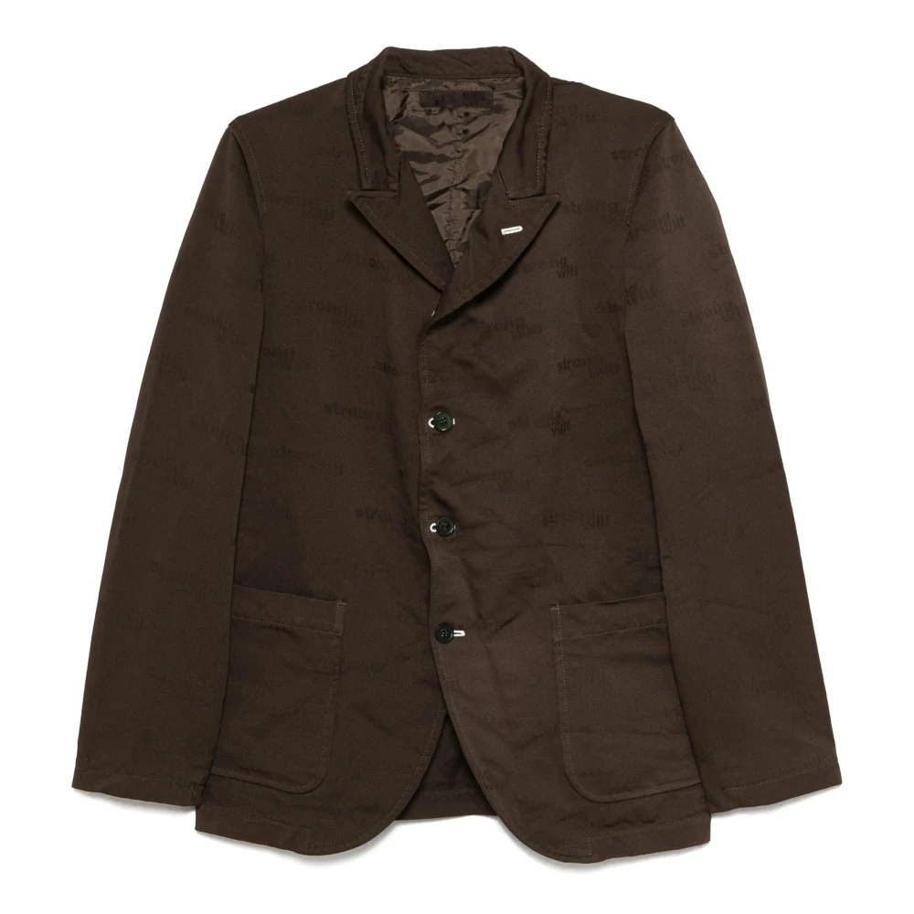 Comme des Garçons Stijlvolle Shirt Blazer Green Heren