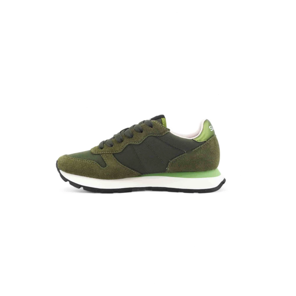 Sun68 Donna Verde Sneaker Casual Militare Solido Ally - Immagine 4