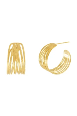Courage Hoop Earring