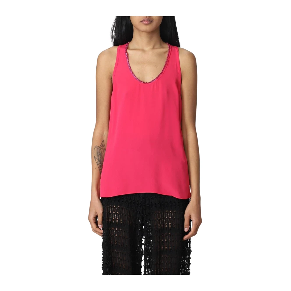 Tops > Sleeveless Tops - - Genny - Modalova