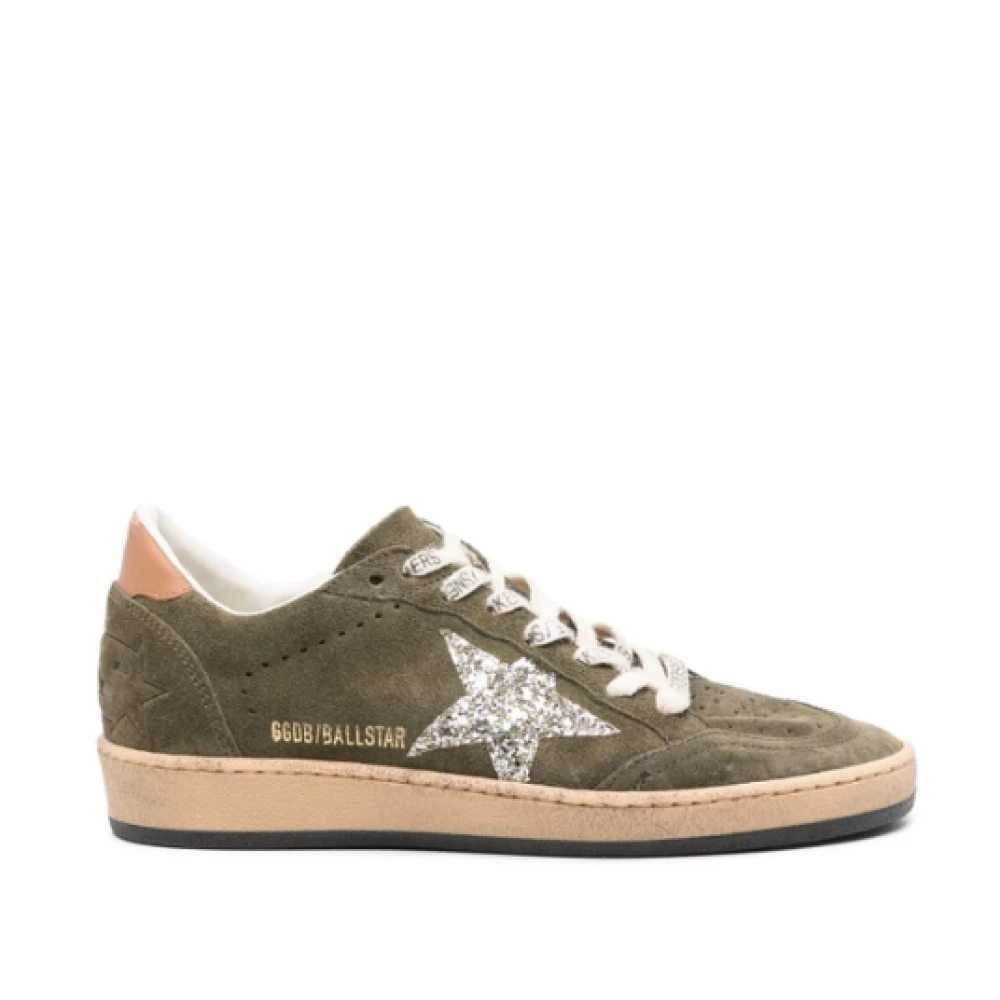 Golden Goose Groene Sneakers Ster Ontwerp Heren Schoenen