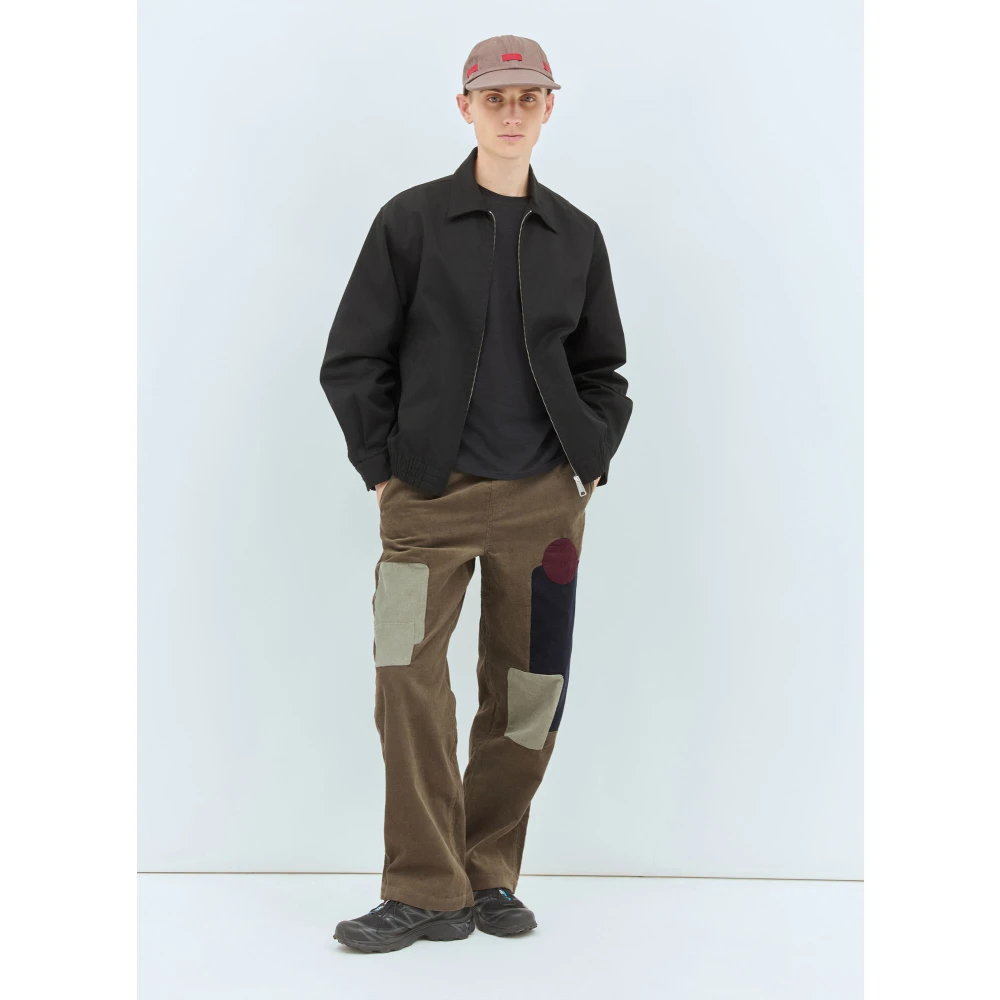Brain Dead Patchwork Cord Climber Broek Green Heren