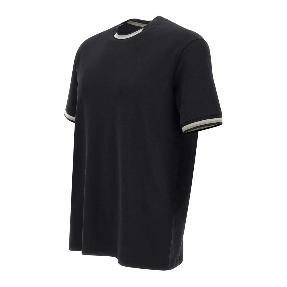 Herno T-Shirt Black Heren