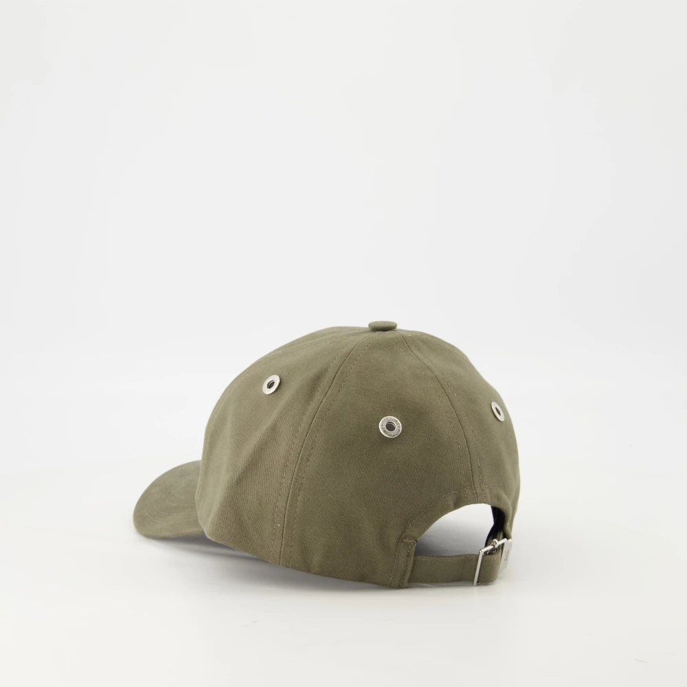 Ami Paris Hart Cap Groen Khaki Lente-Zomer 2025 Green Unisex
