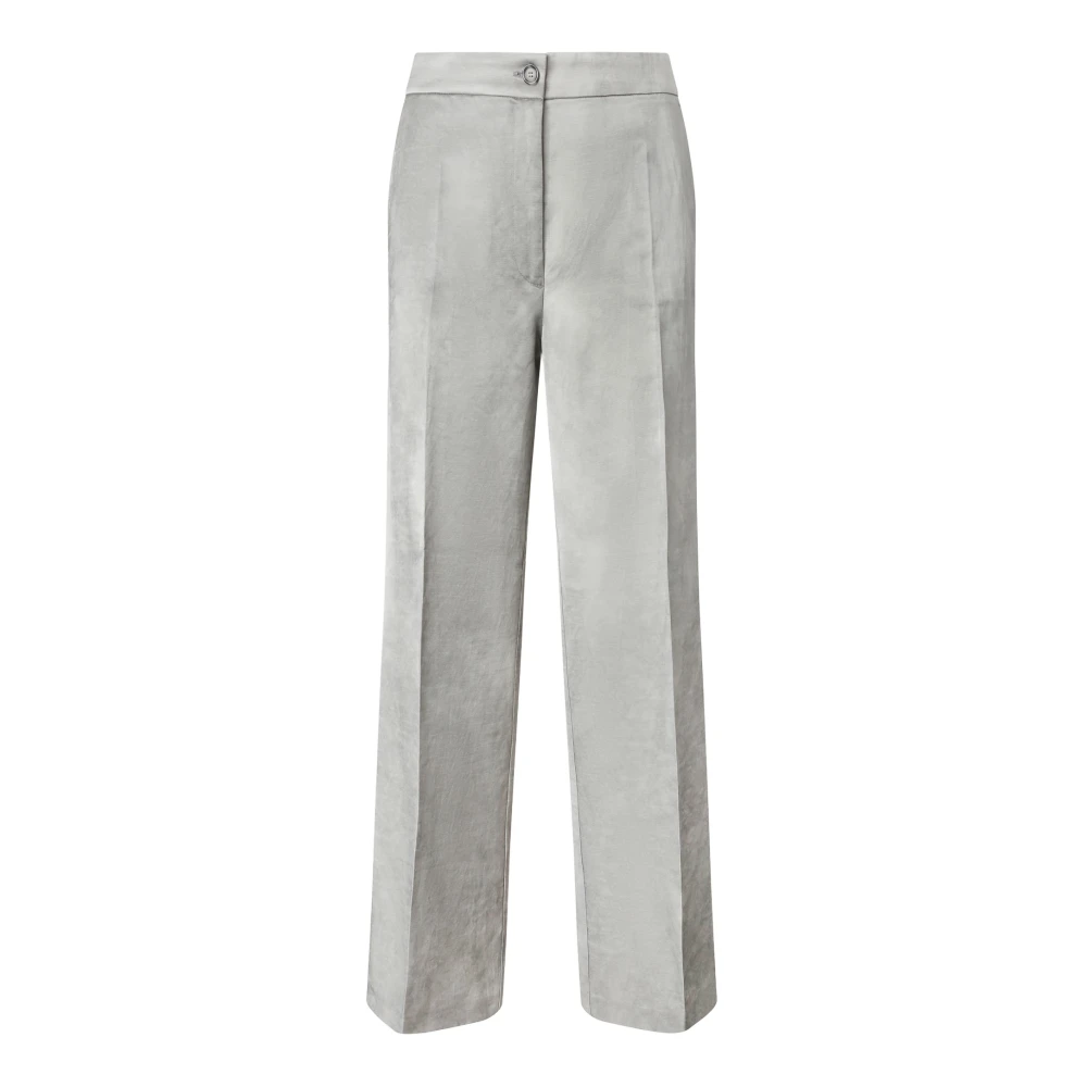 Pinko Wijde Pijp Vlammen Broek Gray Dames
