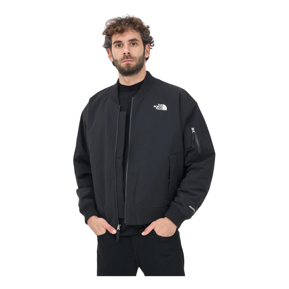 The North Face Zwarte Bomberjack voor Mannen Black Heren