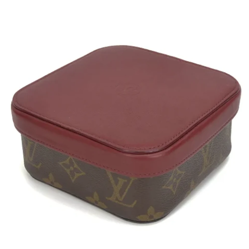 Louis Vuitton Vintage Pre-owned Canvas clutches Brown Dames