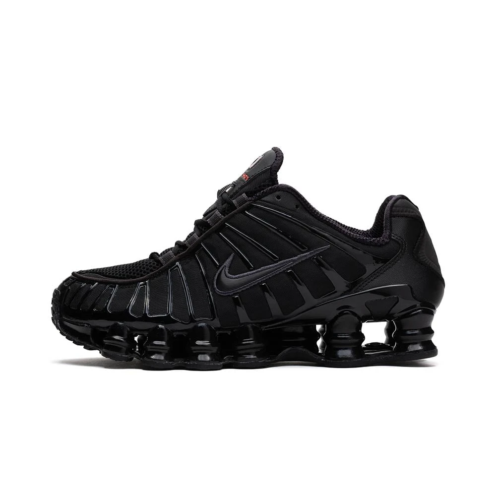 Nike Men's Black Running Shoes, 4 Uk, Metalic Hematite Shox Tl Wmns