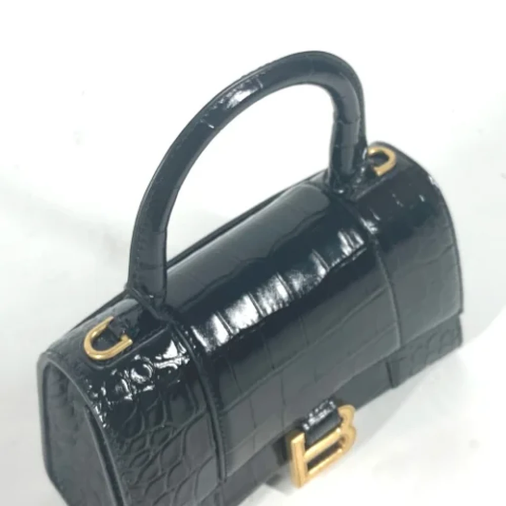 Balenciaga Vintage Pre-owned Leather balenciaga-bags Black Dames