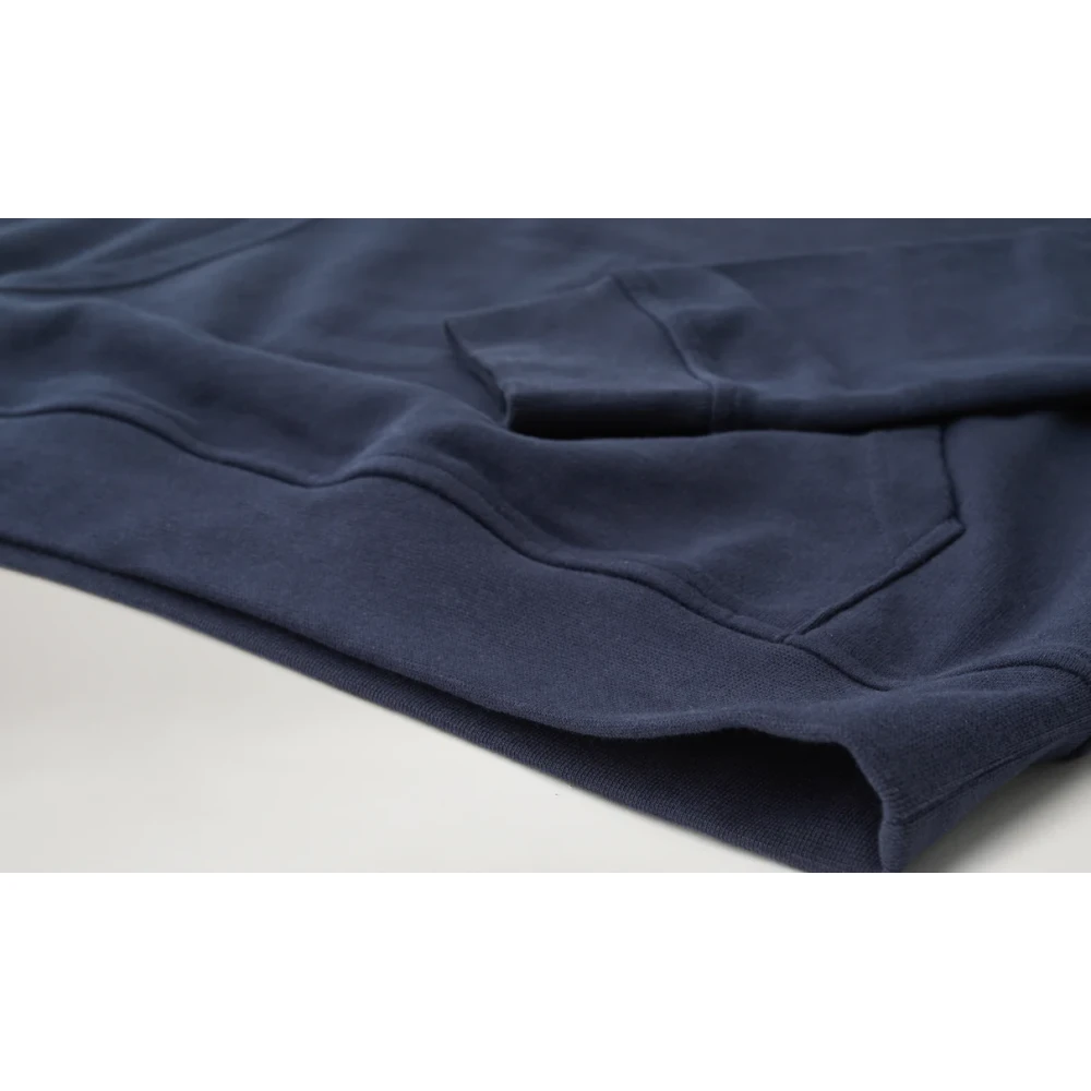 Belstaff Color Block Signature Sweatshirt Hoodie Blue Heren