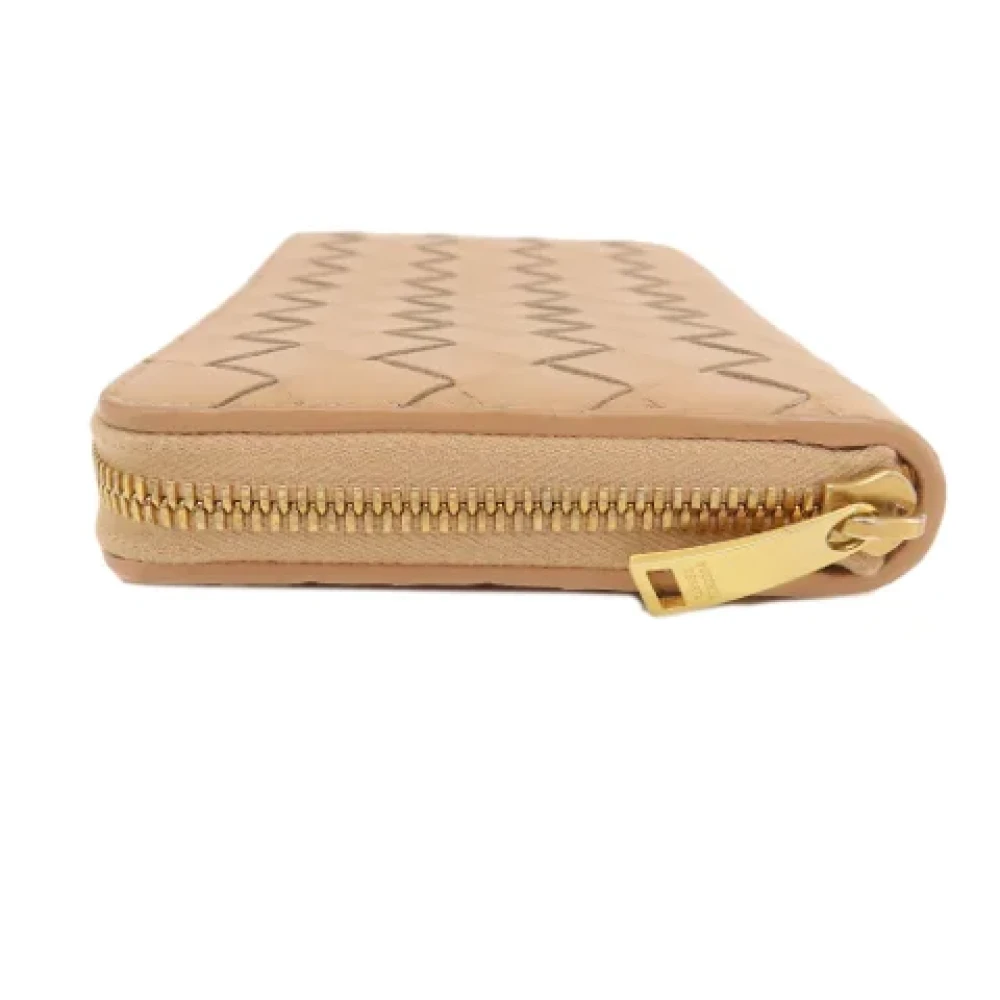 Bottega Veneta Vintage Pre-owned Leather wallets Brown Dames