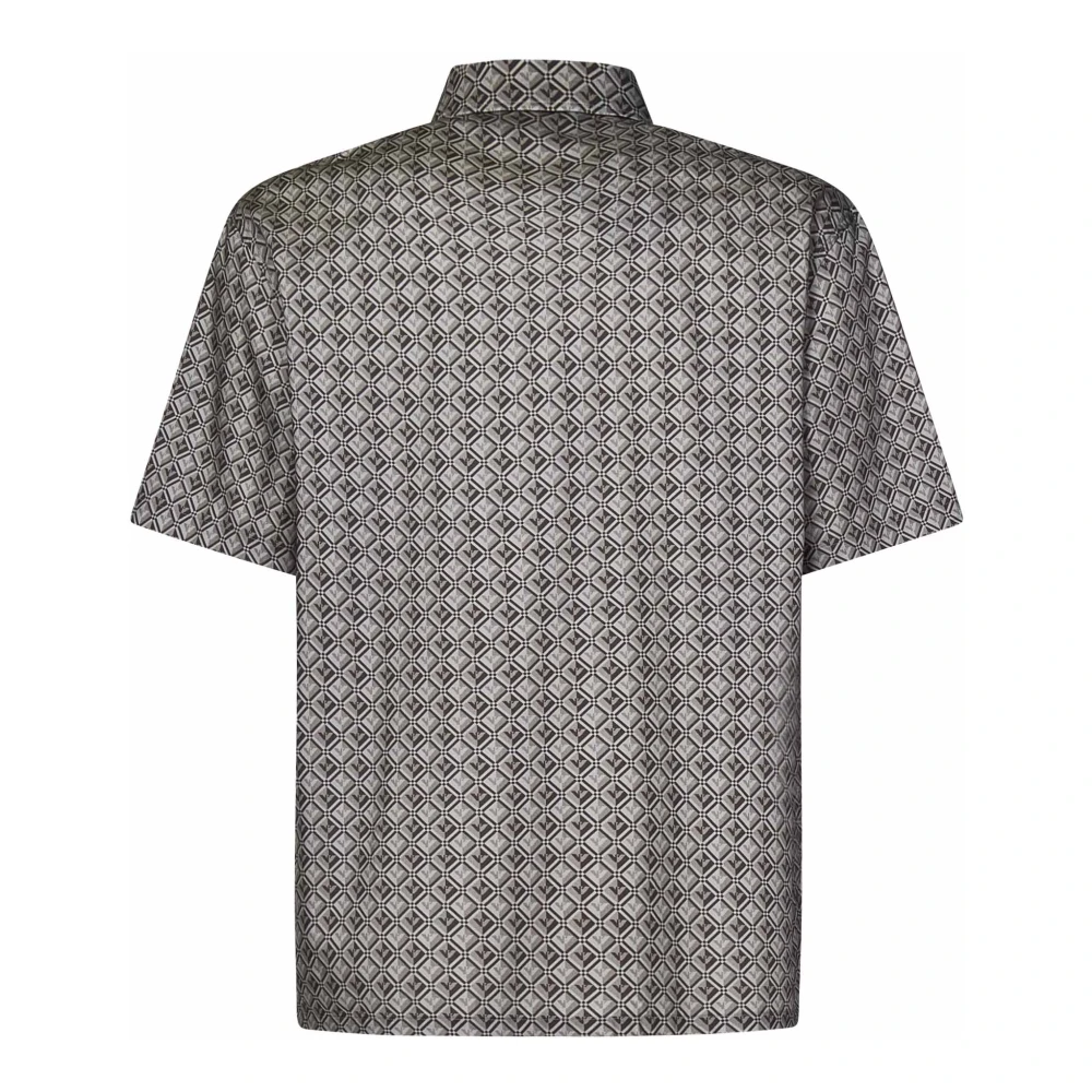 Emporio Armani Shirts Gray Heren