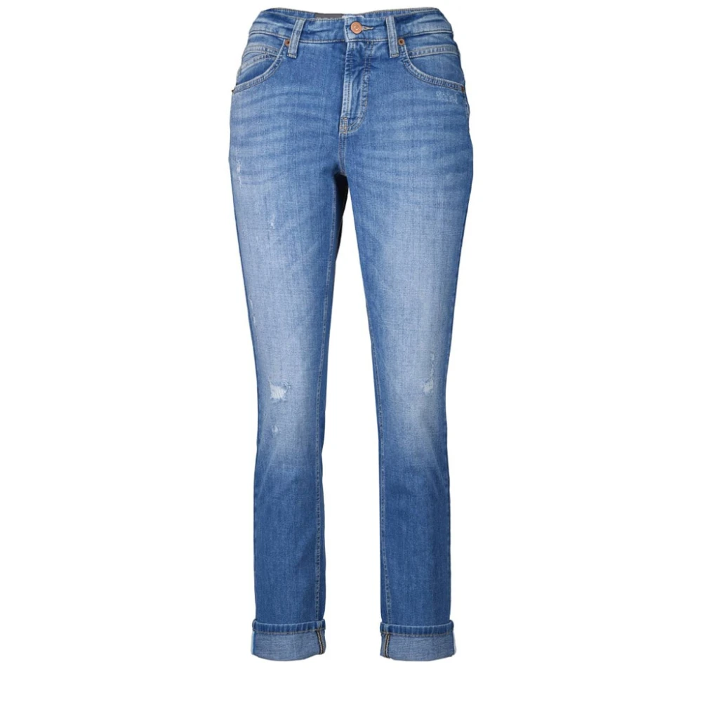 Cambio Beskuren jeans Blue, Dam