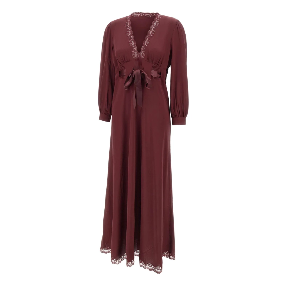 Rixo Women's Red Midi Dresses, Xl, Adaline Midi Dress