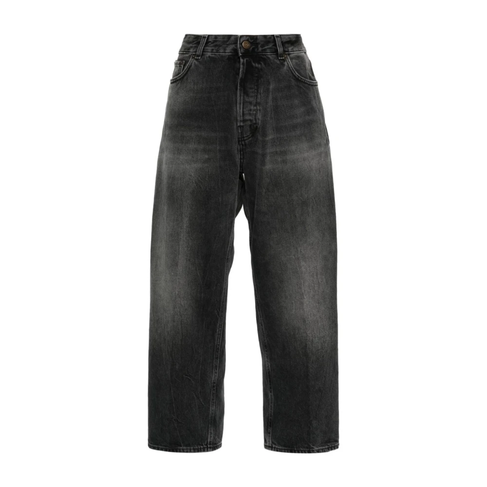 Haikure Cropped Jeans Black Dames