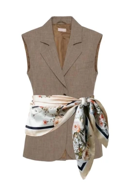 Belted Blazer
