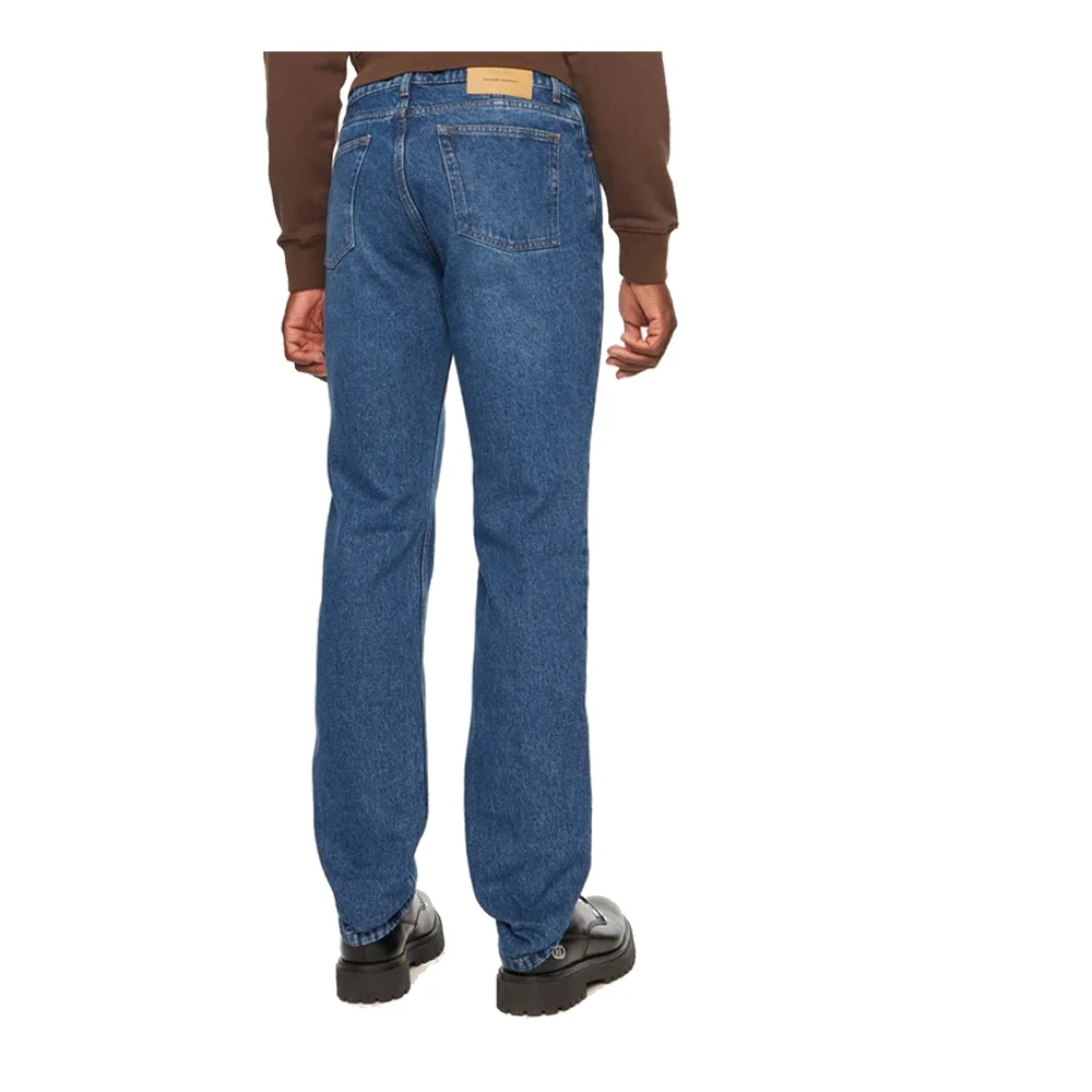 Ami Paris Denim Jeans met katoen samenstelling Blue Heren