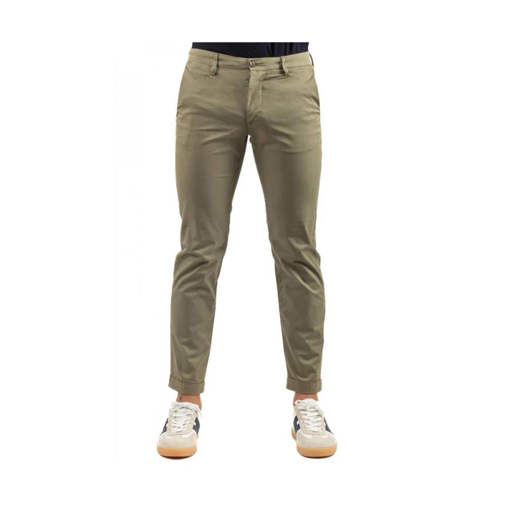 Re-Hash Men's Green Stylish Denim Trousers - Chinos - W32 - Trousers