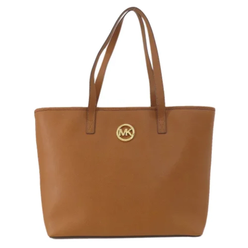 Michael Kors Pre-owned Plastic totes Brown Dames