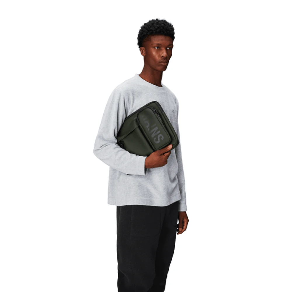 Rains Stijlvolle accessoires voor elke gelegenheid Green Unisex