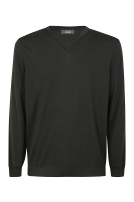blue-wool-v-neck-sweater