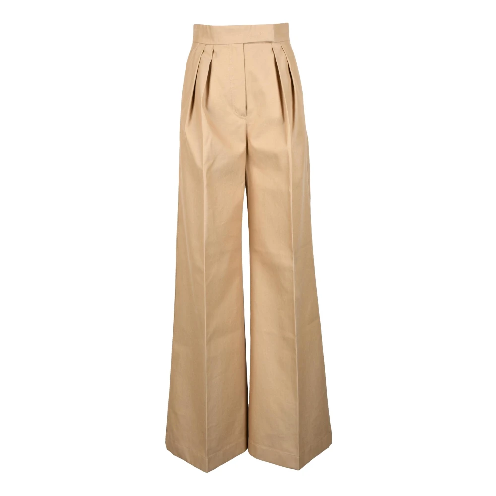 Max Mara Catwalk katoenen broek Brown Dames
