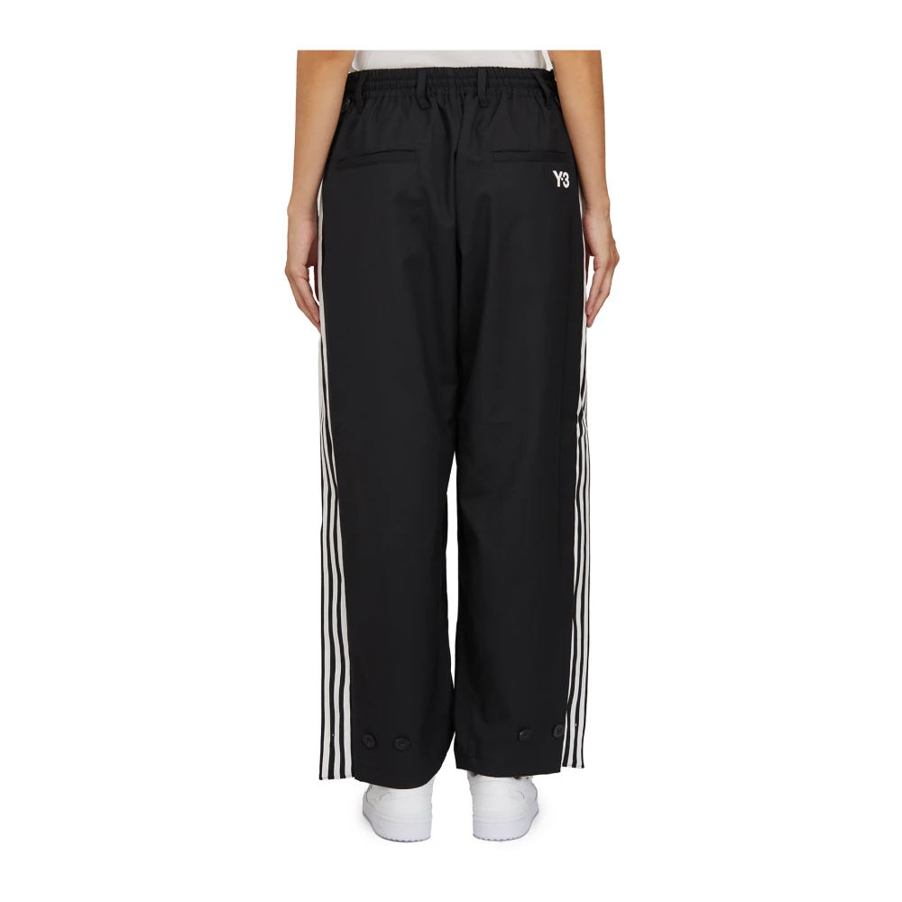 Y-3 Wolmix Track Broek Black Heren