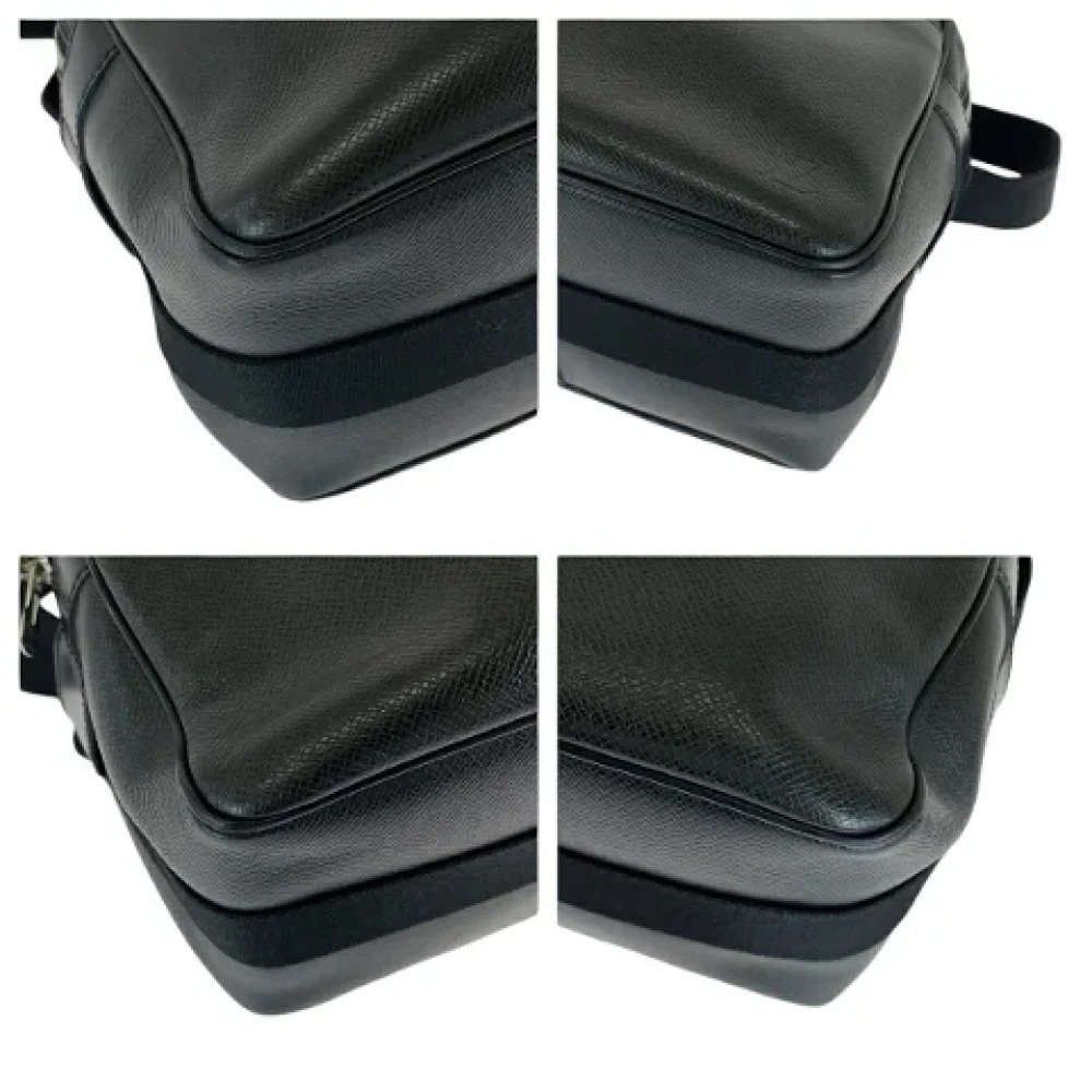 Louis Vuitton Vintage Pre-owned Canvas crossbody-bags Black Heren