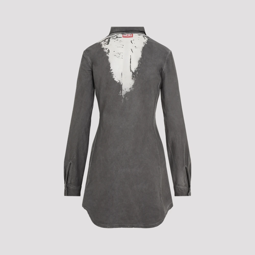 Diesel Grijze Jurk Aw24 Stijlvol Gray Dames
