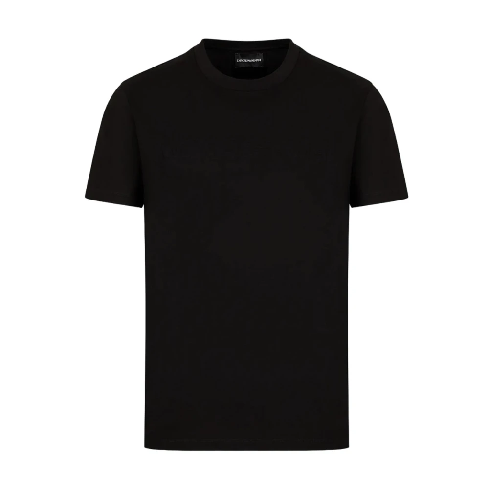 Emporio Armani Herren Schwarz Oberteile, K, Lgröße: