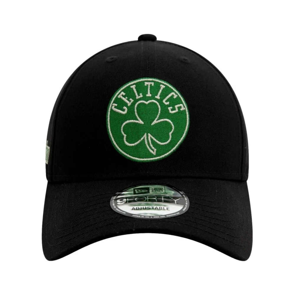 new era Zwarte Celtics NBA Metallic Pet Black Heren