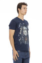 t-shirt-decontracte-col-v-avec-impression-frontale