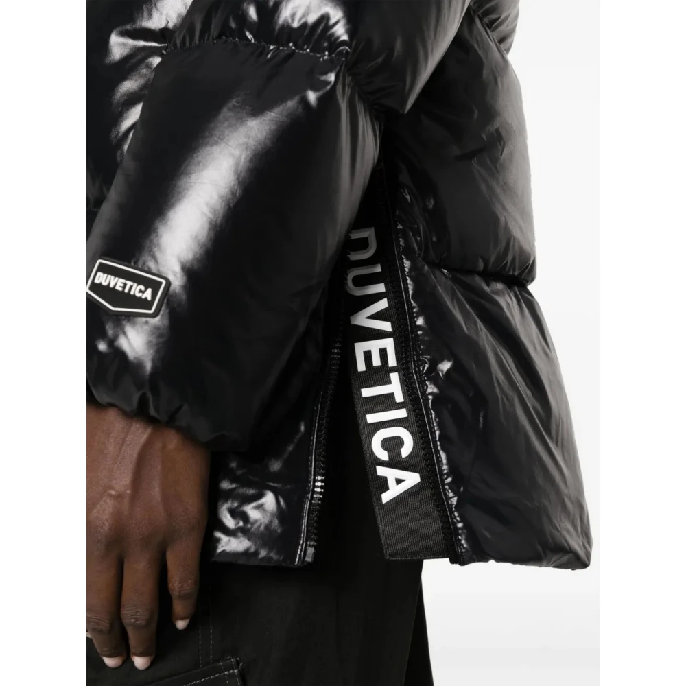 duvetica Stijlvolle Alloro Jas Black Dames