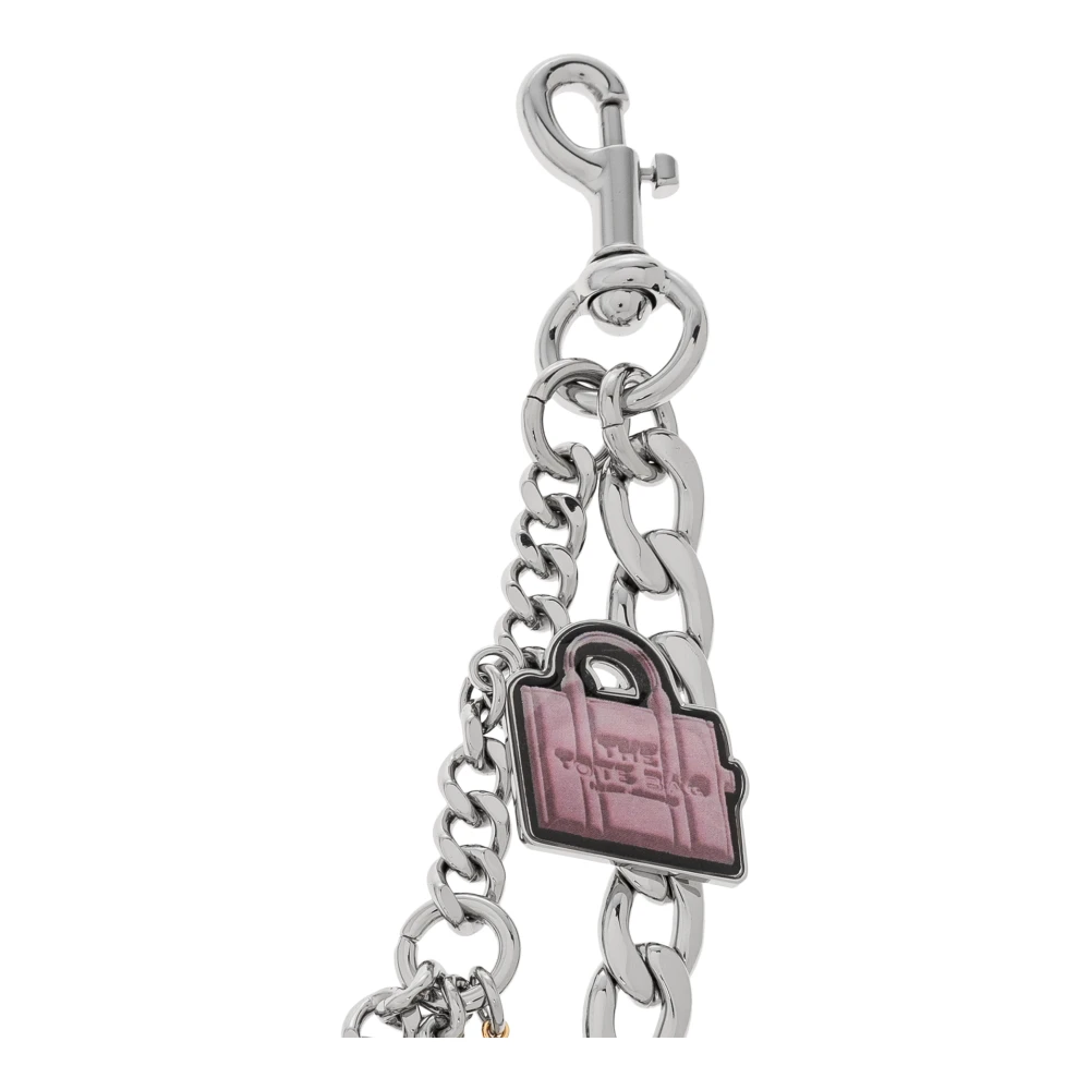 Marc Jacobs Messing ketting Gray Dames