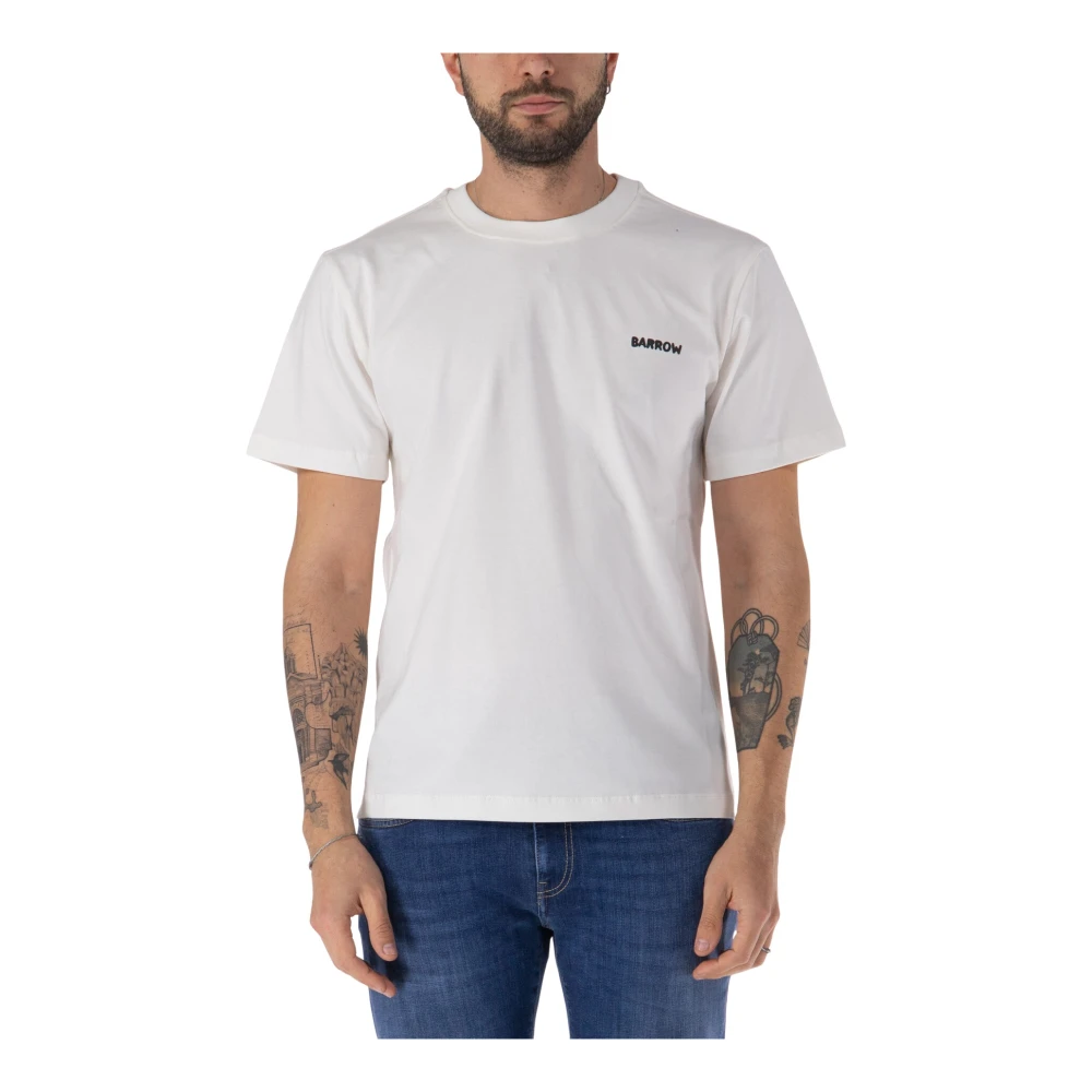 Barrow - Tops > T-Shirts - White - Barrow - Modalova