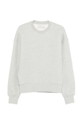 Crewneck Sweatshirt med broderad Ami de Coeur