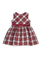 robe-rouge-a-carreaux-avec-ceinture-a