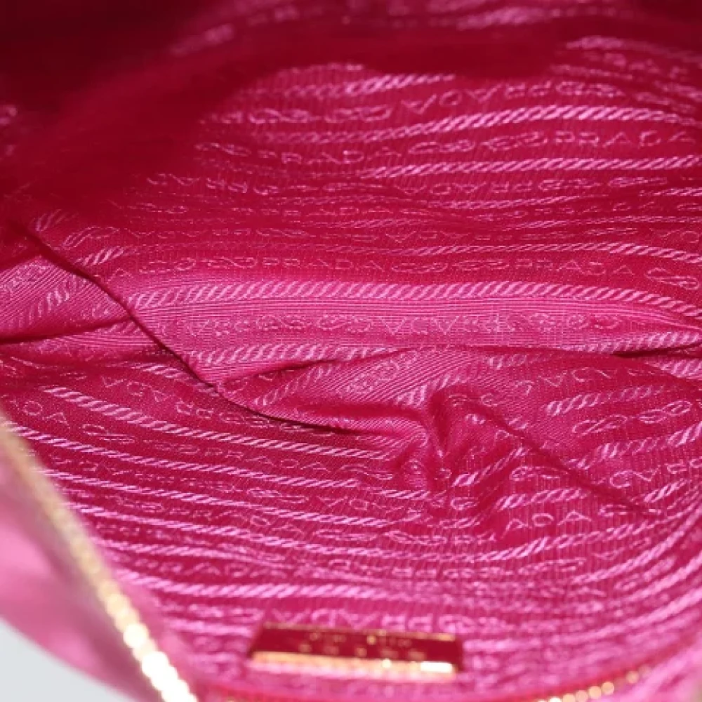 Prada Vintage Pre-owned Fabric prada-bags Pink Dames