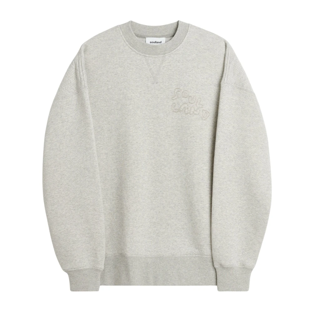 Soulland Sweatshirts & Hoodies Gray Unisex